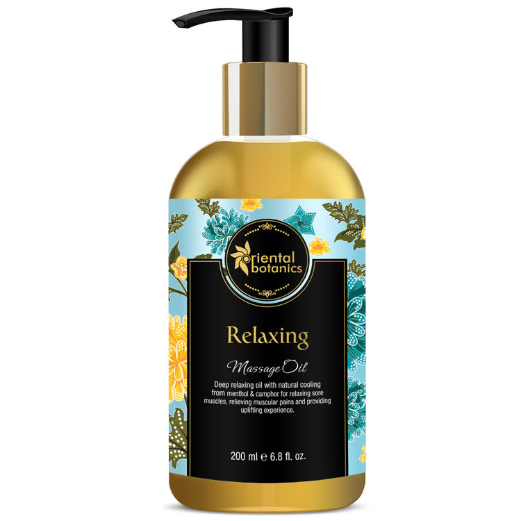 Oriental Botanics Relaxing Body Massage Oil For Pain ...