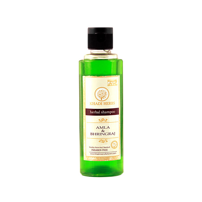 Khadi Herbal Amla And Bhringraj Shampoo