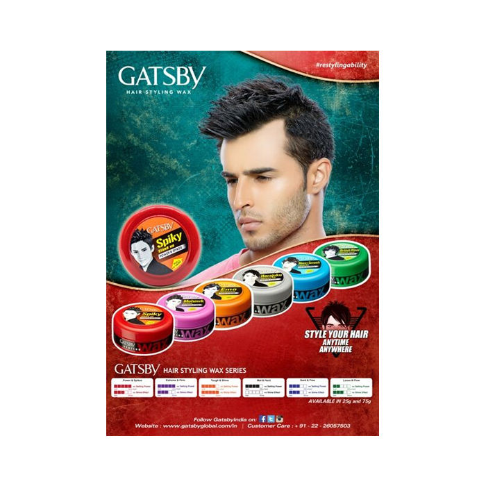 Gatsby Hair Styling Wax Extreme Firm 75 G
