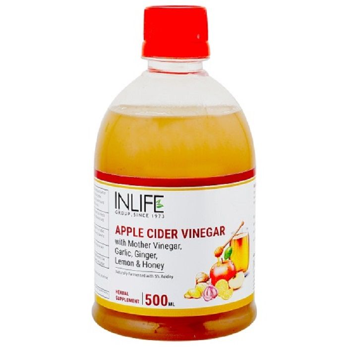 Buy INLIFE Apple Cider Vinegar with Garlic, Ginger, Lemon, Honey