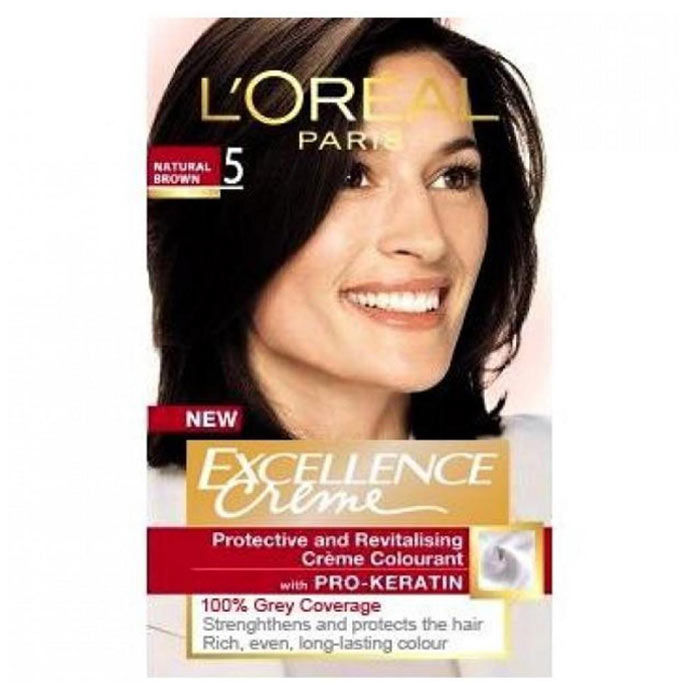 Buy L Oreal Paris Excellence Creme Natural Brown 5 150 Ml