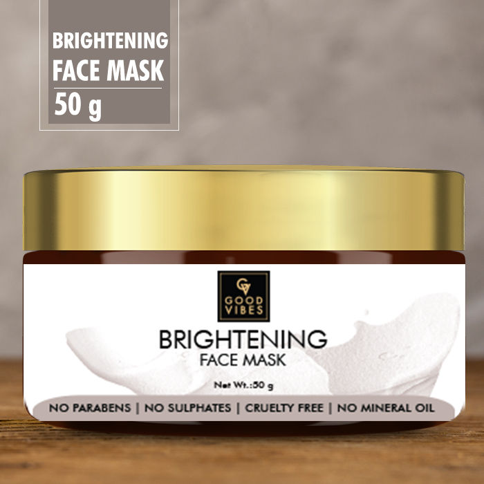 good vibes face mask brightening 50 g