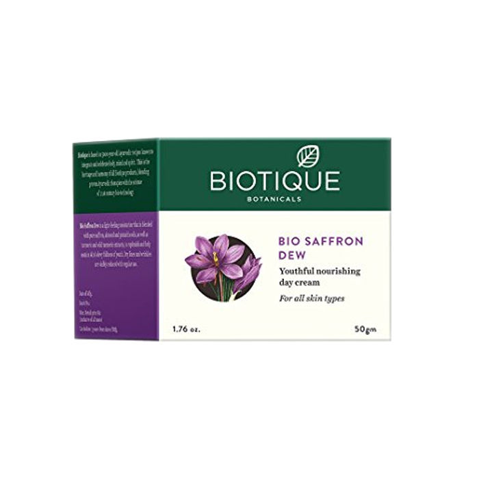 Biotique Bio Saffron Dew Youthful Nourishing Day Cream (50 g)