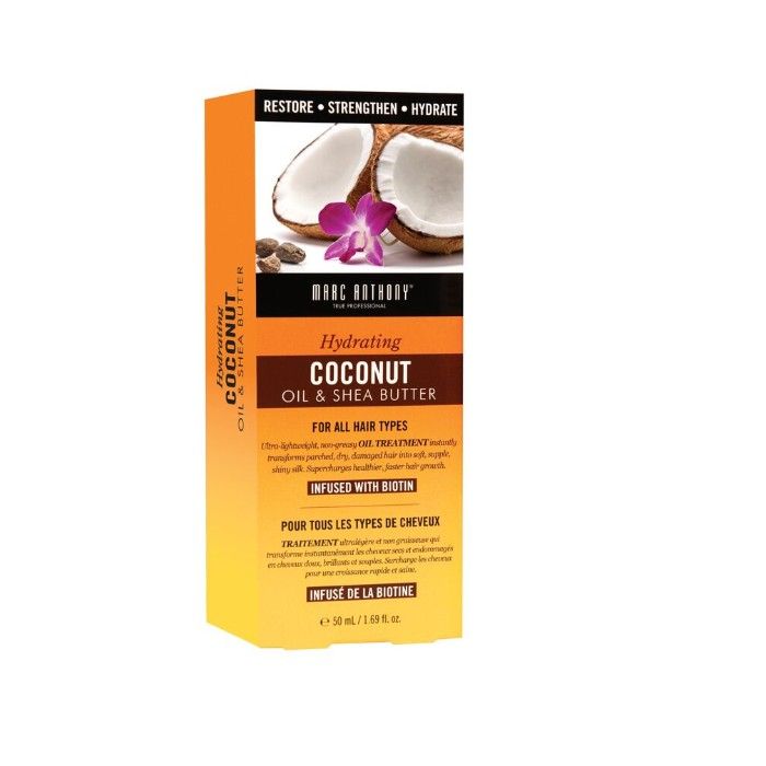 Marc Anthony Hydrating Coconut Oil Shea Butter For All Hair Types 50 Ml