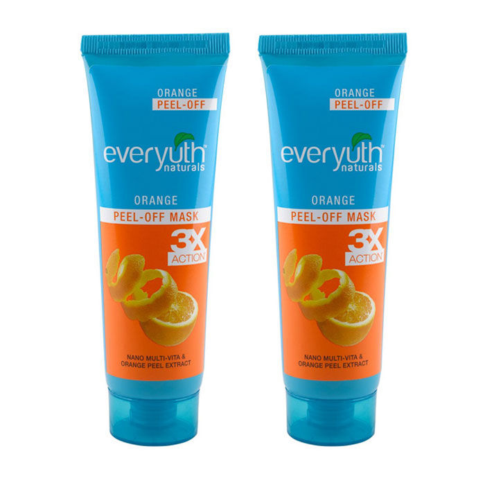 Everyuth Naturals Orange Peel Off Mask With Nano Multi Vit A 90 G Pack Of 2 Everyuth naturals aloevera face wash 50gm 14.96. everyuth naturals orange peel off mask with nano multi vit a 90 g pack of 2