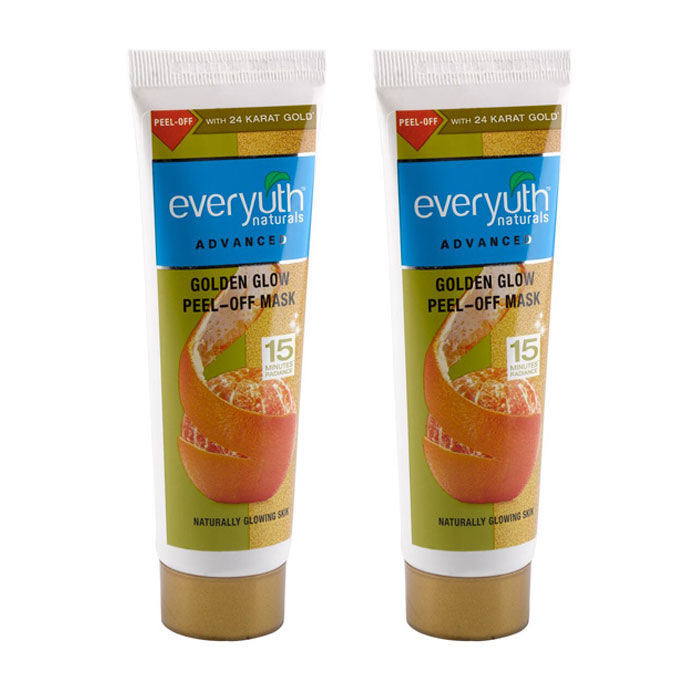 Buy Everyuth Naturals Advanced Golden Glow Peeloff Mask with 24K Gold