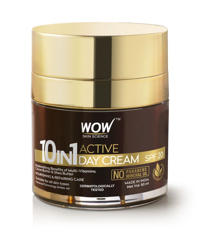 WOW 10-In-1 Active Miracle Day Cream SPF 15 PA++ (50 ml)