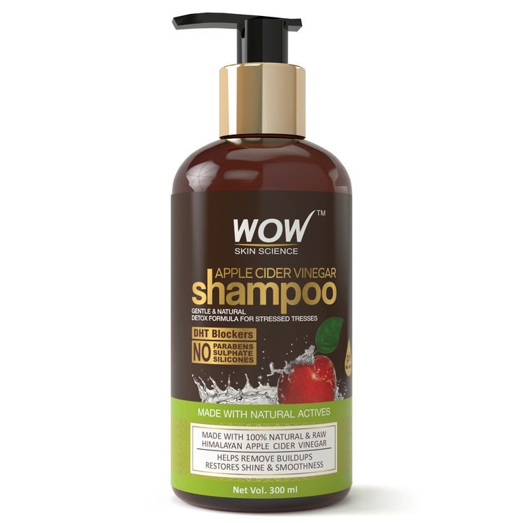 Buy WOW Skin Science Apple Cider Vinegar Shampoo (300 ml) online at