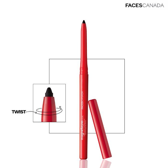 Buy Faces Magneteyes Kajal Black 1 0 35 G At Purplle Com Faces Magneteyes Kajal Black 1 Is A Super Soft And Smugde Free Kajal faces canada magneteyes kajal black 01 0 35 g