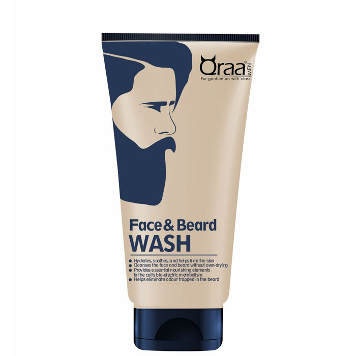 QRAA MEN face and beard wash  MANCODE Beard wash Raw(100gm)