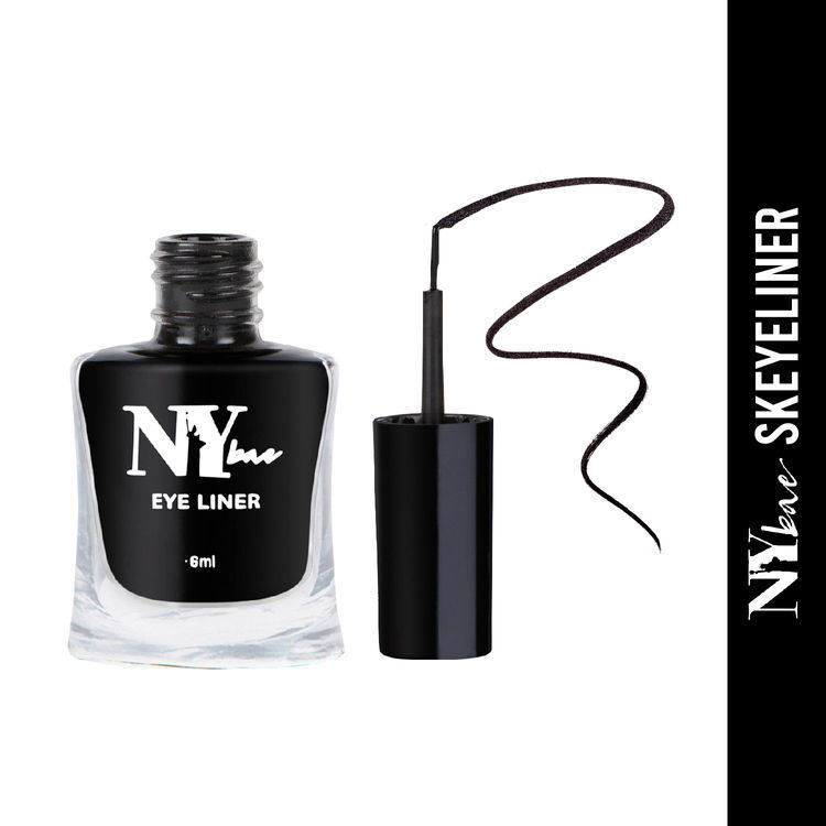Ny Bae Skeyeliner| Liquid Eyeliner| Black Matte | Intense| Smudge Proof (6 ml)