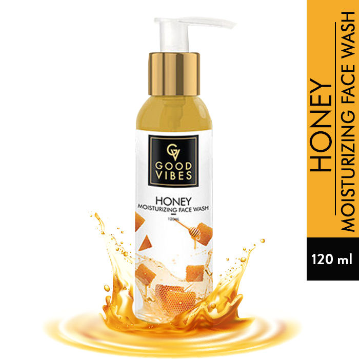 Good Vibes Moisturizing Face Wash - Honey (120 ml)