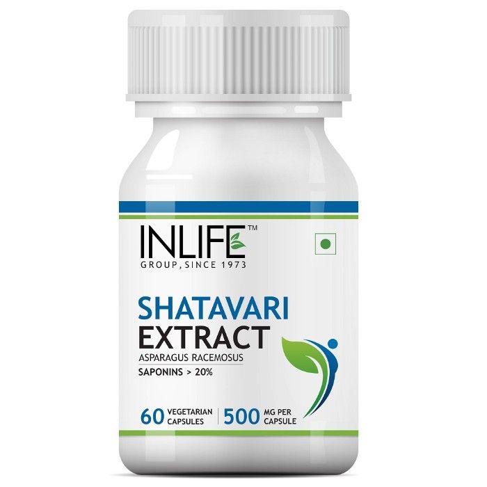 Buy INLIFE Shatavari Extract Asparagus Recemosus (Saponins > 20) Women