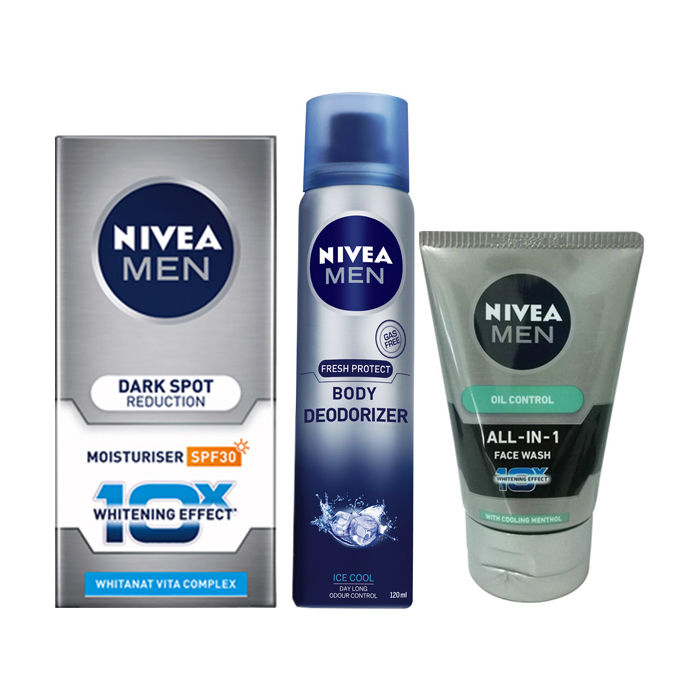 Buy Nivea Summer Combo (Nivea Men Dark Spot Reduction Face Moisturiser