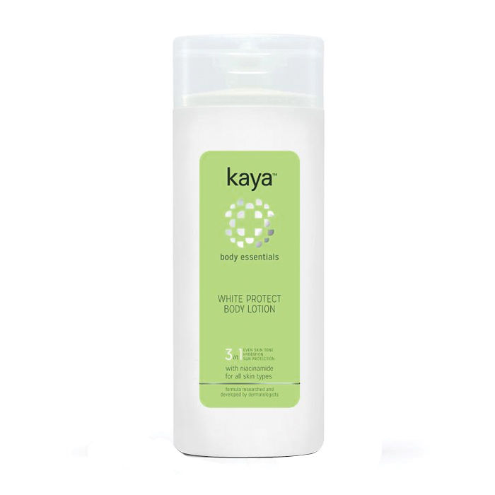 Buy Kaya Clinic White Protect Body Lotion, with Niacinamide to give brighter, hydrated, even toned skin, for all skin types 200ml - Purplle