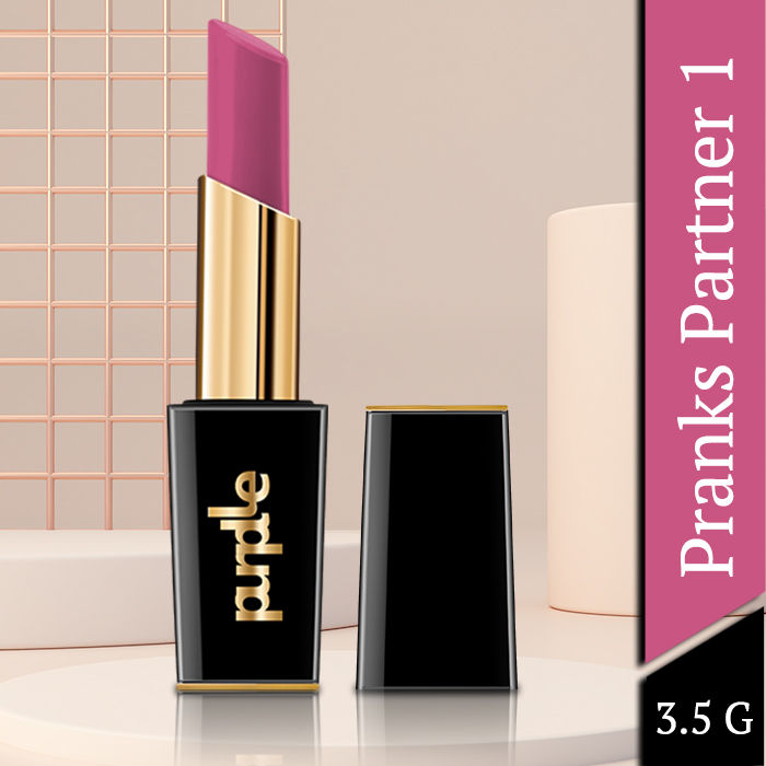 Purplle Ultra HD Matte Lipstick, Pink - Pranks Partner 1