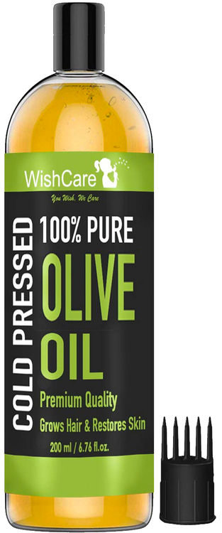 Wishcare Premium Cold Pressed Olive Carrier Oil - 200Ml