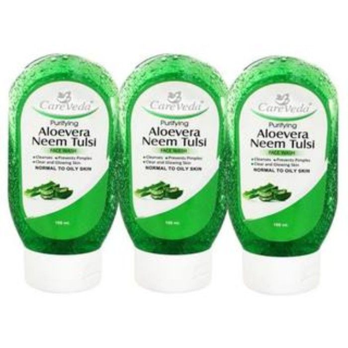 aloe vera neem tulsi face wash