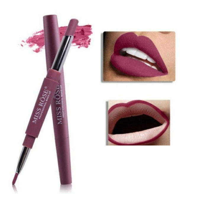 photo Rose Pink Lipstick Shades For Girls miss rose lip liner 2 in 1 lipstick shade 02 sweet girl 2 1 g