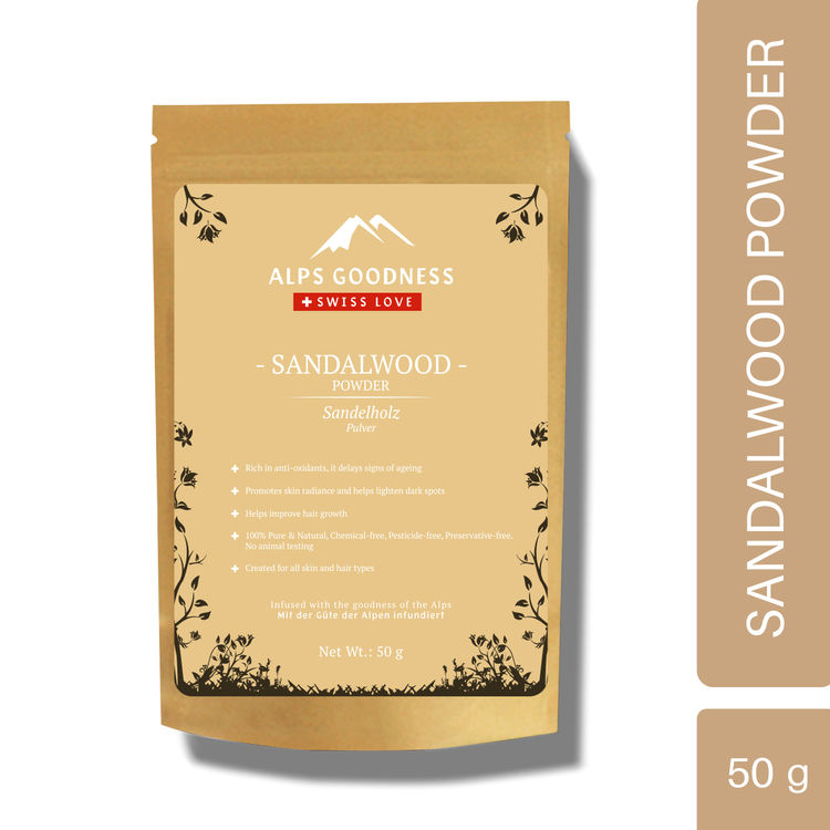 Alps Goodness Powder - Sandalwood (50 gm)