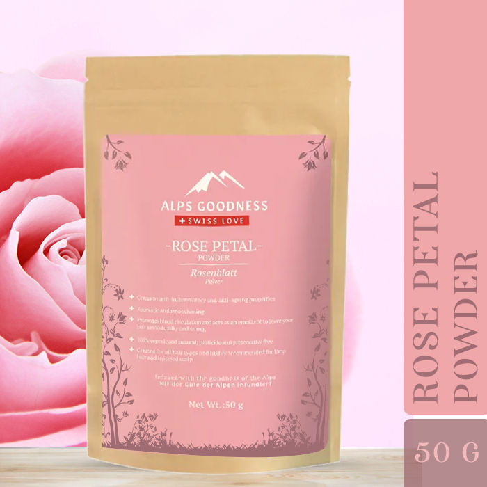 Buy Alps Goodness Powder Rose Petal (50 g) online at