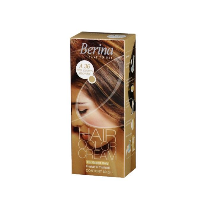 Berina Deep Golden Blonde Hair Color Cream 60 G