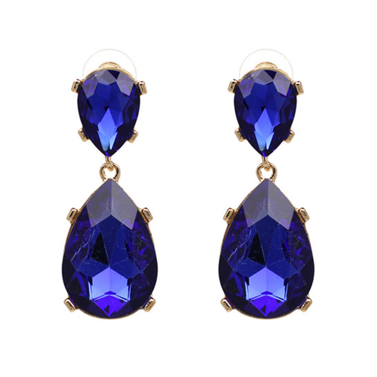 Royal gem earrings clearance