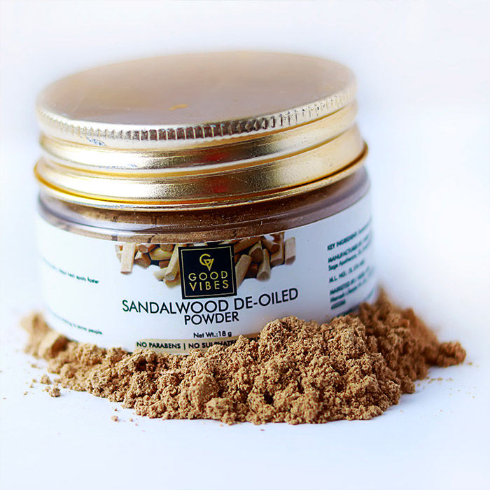 Good Vibes Powder - Sandalwood De Oiled Wood (18 g)