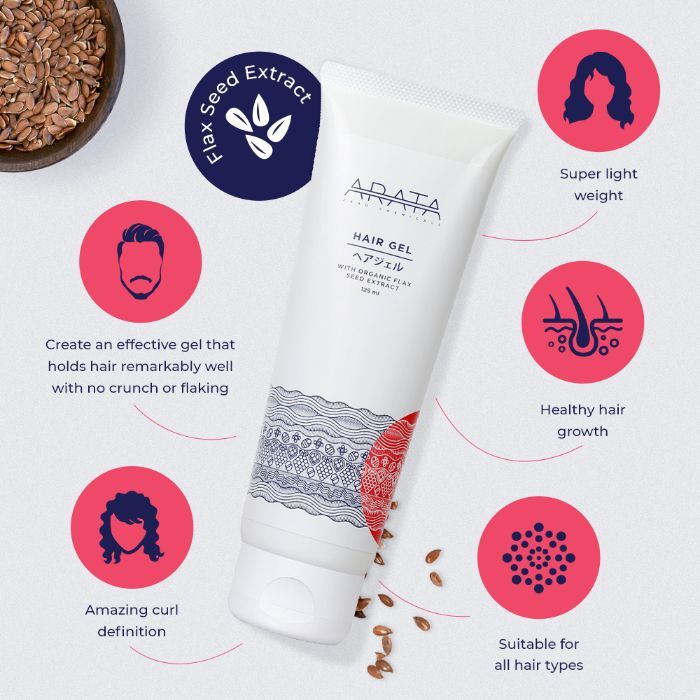 Arata Zero Chemicals Hair Gel 125 Ml