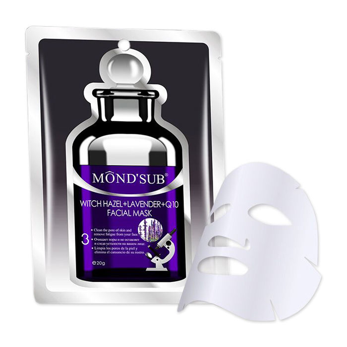 Mond Sub Witch Hazel Lavender Q10 Face Mask Pack Of 1