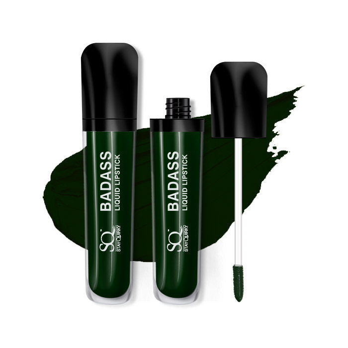 green liquid lipstick