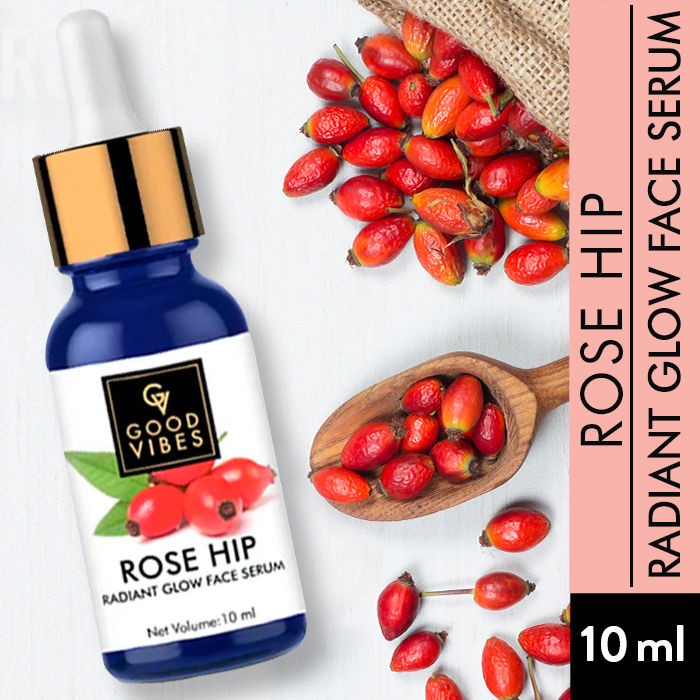 Good Vibes Radiant Glow Face Serum - Rose Hip (10 ml)