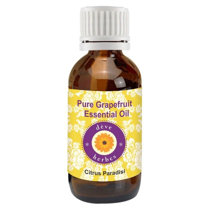 Buy Deve Herbes Pure Grapefruit Essential Oil (15 ml) (Citrus paradisi) 100% Natural Therapeutic 