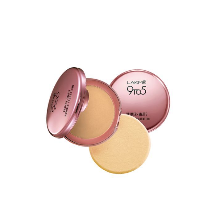 Buy Lakme 9 to 5 Primer + Matte Powder Foundation Compact Ivory Cream (9 g) online at