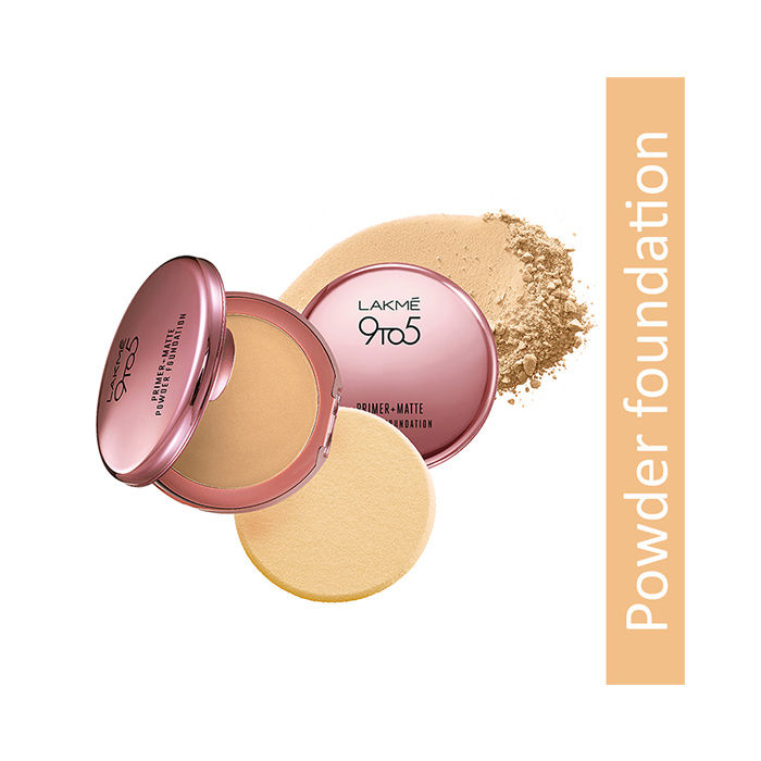 Buy Lakme 9 to 5 Primer + Matte Powder Foundation Compact - Ivory Cream (9 g) - Purplle