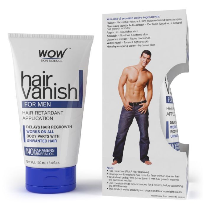 Wow Skin Science Hair Vanish For Men No Parabens Mineral Oil