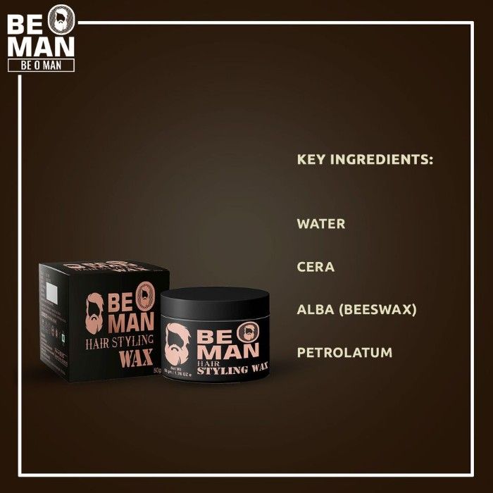 Be O Man Hair Styling Wax 50 G