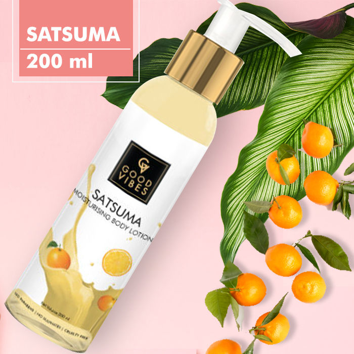 Buy Good Vibes Moisturising Body Lotion Satsuma (200 ml) online at