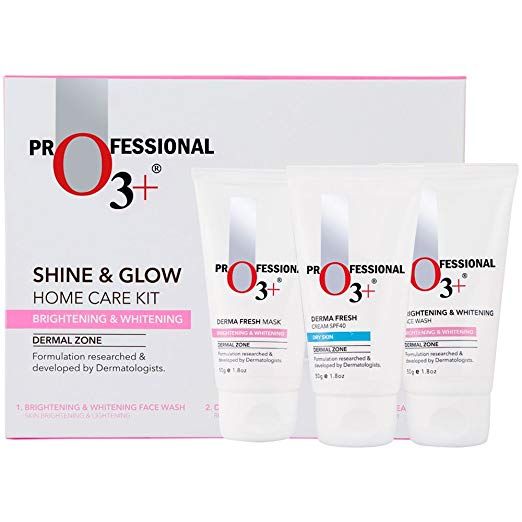 Buy O3+ Shine & Glow Home Care Kit (Face Wash Fresh Mask Fresh Cream