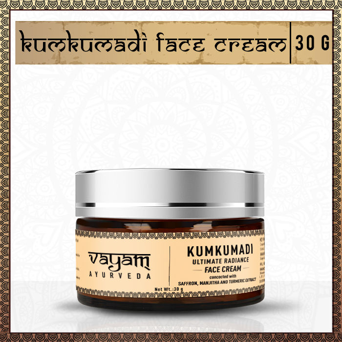 Vayam Ayurveda Kumkumadi Ultimate Radiance Face Cream (30 g)