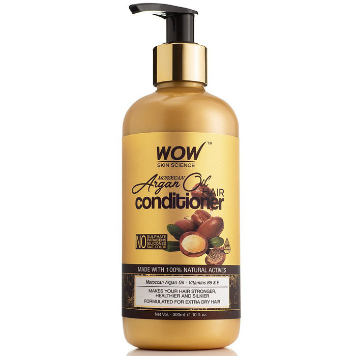 Buy WOW Skin Science Moroccan Argan Oil Hair Conditioner (300 ml) online at