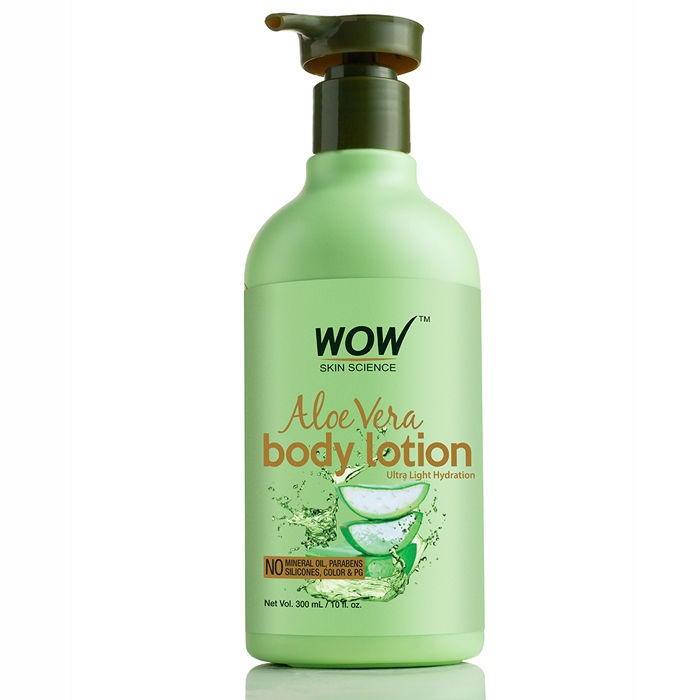Buy WOW Skin Science Aloe Vera Ultra Light Hydration Body Lotion (300