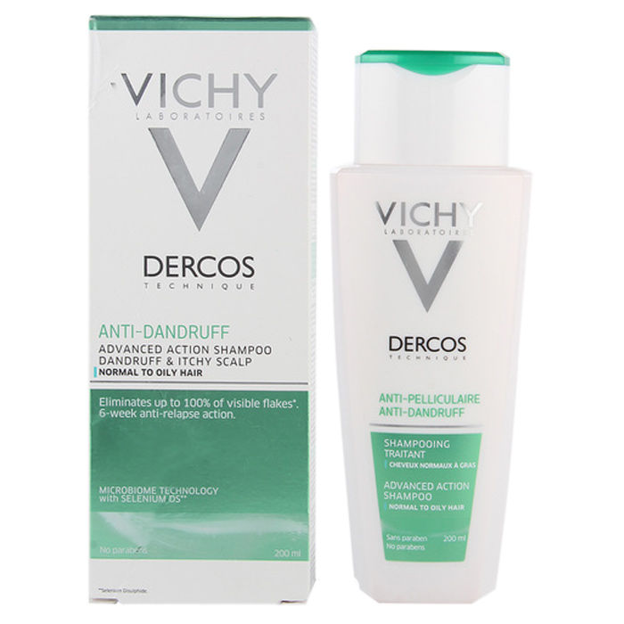 Vichy Anti Dandruff Shampoo Normal To Oily Hair 200 Ml
