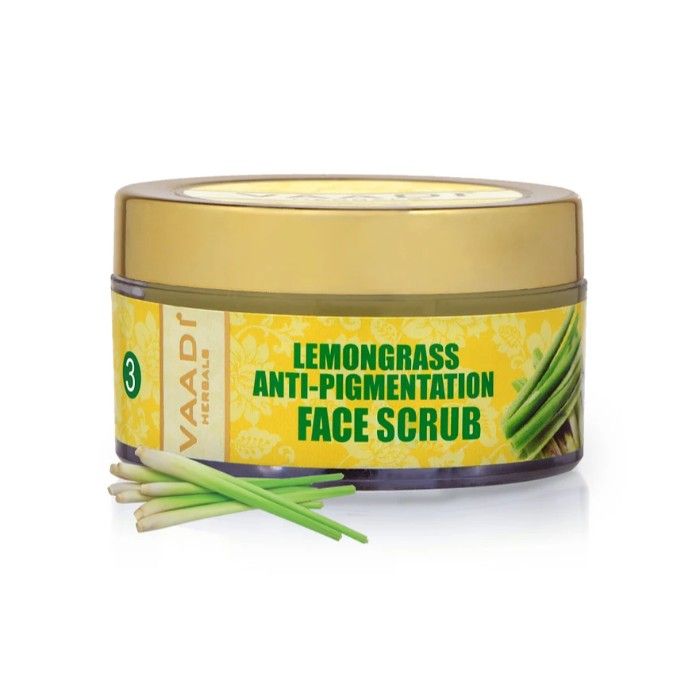 Vaadi Herbals Lemongrass Anti-pigmentation Face Scrub(50gm)