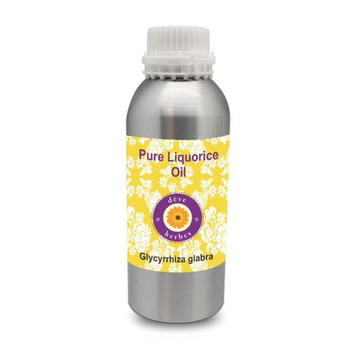Buy Deve Herbes Pure Liquorice (Licorice) Oil (Glycyrrhiza glabra) 100