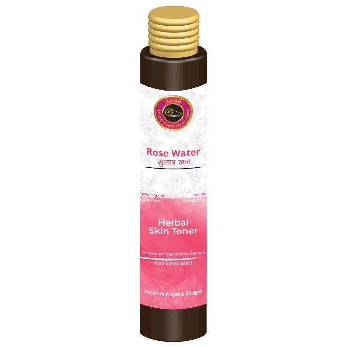 Avnii Organic S 100 Pure Organic Rose Water Pure Rose Extract For All Skin Types All Ages 70 Ml