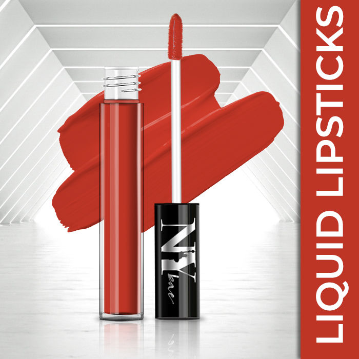 NY Bae Liquid Lipstick, Red - Lit As Times Square Ball 6 (3 ml)