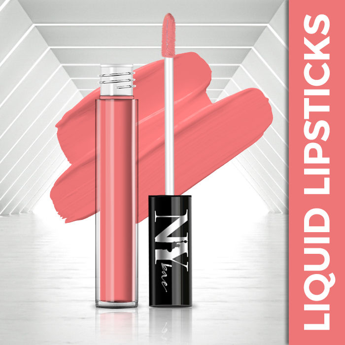 NY Bae Liquid Lipstick, Pink - Crazy For Pizza 14 (3 ml)