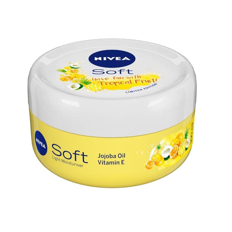 nivea soft cream tropical fruit