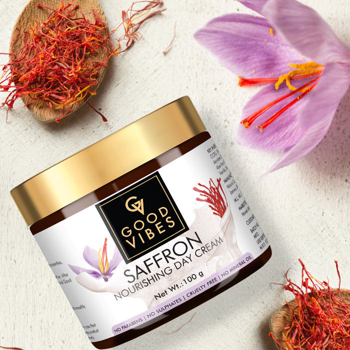 Good Vibes Nourishing Day Cream Saffron 100 G #roshaniroshh #indianyoutuber ( good vibes saffron nursing day cream review) hello everyone welcome to roshani roshh youtube channel if you are new here. good vibes nourishing day cream saffron 100 gm